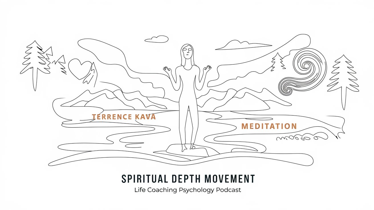 Coloring Book Image of Spiritual Depth Movement